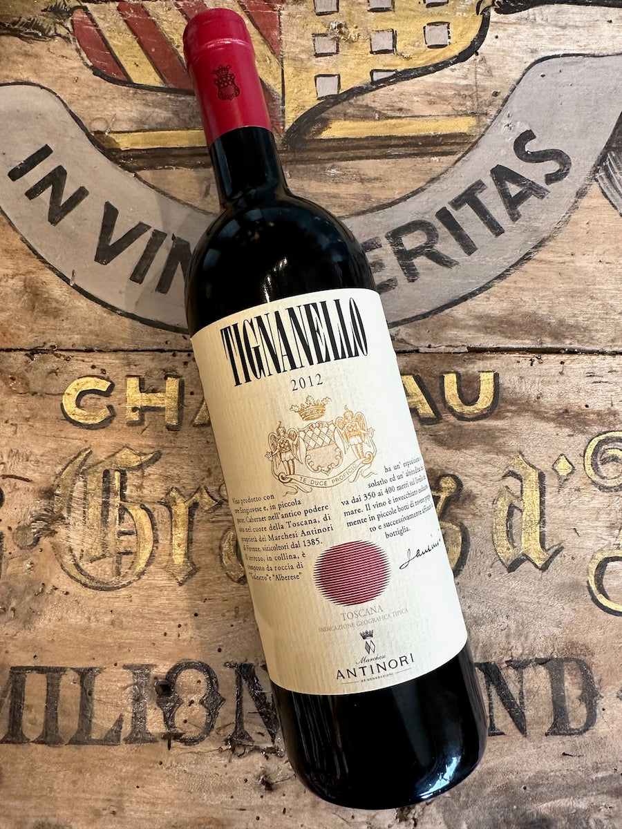 ワイン SINSito Moresco2011 & Tignanello 2013 Tignanello | Marchesi Antinori